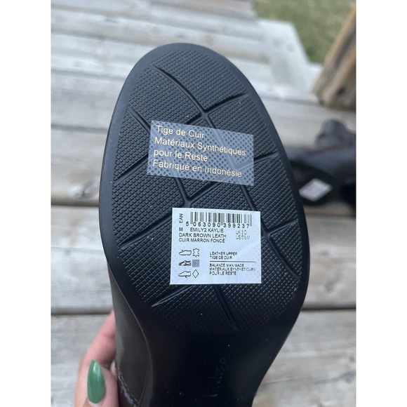 Clarks Women's Size US5,5 Emily2 Kaylie Black Leather - Picture 5 of 14